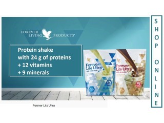 Protein shake: FOREVER LITE ULTRA WITH AMINOTEIN - CHOCOLATE or VANILLA