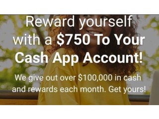 You need to join and get $750 Cashapp money Rewards.