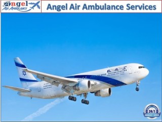 Take Air Ambulance Service in Raipur by Angel with Health Care Unit