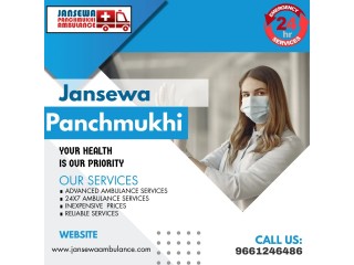 Rapid Relief Ambulance Service in Pitampura by Jansewa Panchmukhi