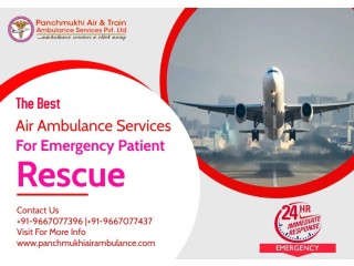 Panchmukhi Air Ambulance Services in Chennai possess Swiftest Deportation