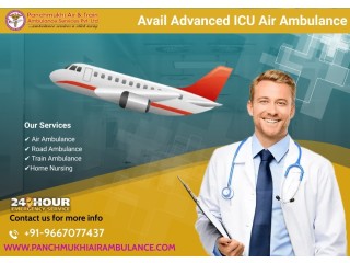 Now Take Panchmukhi Air Ambulance Services in Mumbai with Superior Medical Attachment