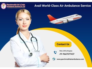 Now Use Panchmukhi Air Ambulance in Bangalore with Remedial Services