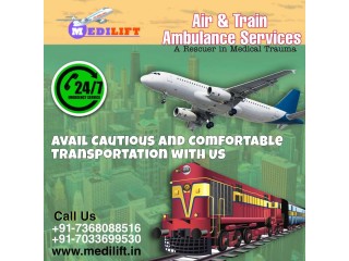 Prudent Transportation Offered by Medilift Train Ambulance in Ranchi