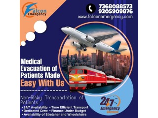 Falcon Emergency Train Ambulance in Guwahati- A Grace in Medical Adversity