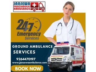 Jansewa Panchmukhi Ambulance Service in Pitampura | ICU Setup
