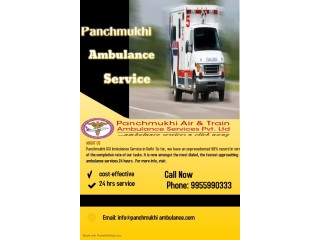 Panchmukhi Road Ambulance Services in Delhi with Budget-Friendly Services