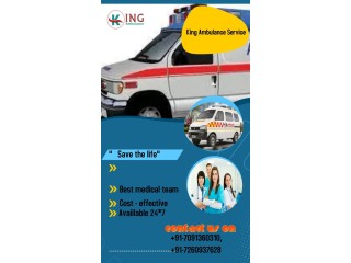 King Ambulance Service in Varanasi Medical Quick Action Team