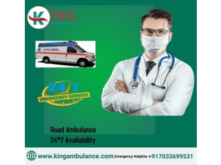 King Ambulance Service in Mangolpuri Hassle Free Road Transport